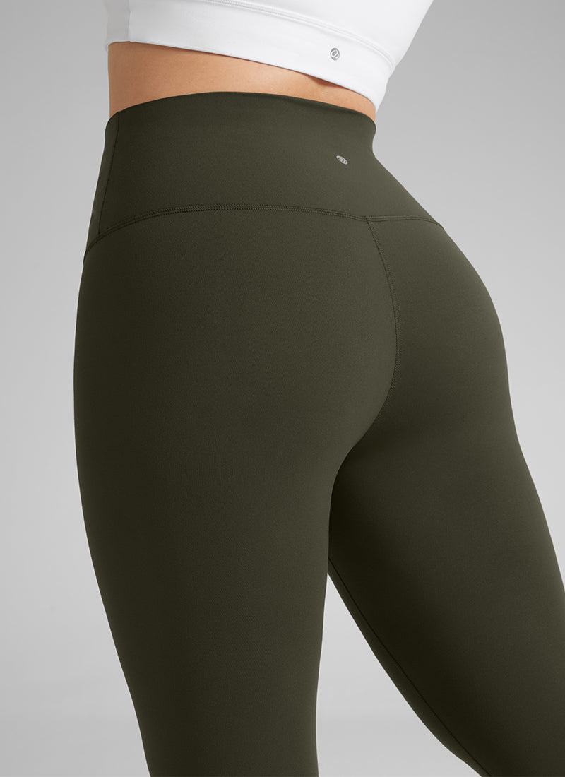 CRZ YOGA Mujer Leggings Butterluxe de Cintura Alta de Talla Grande Verde Oliva