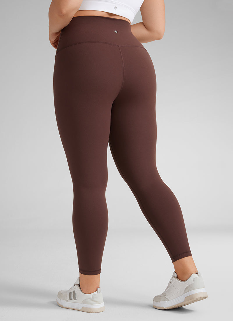 CRZ YOGA Mujer Leggings Butterluxe de Cintura Alta de Talla Grande Gris pardo