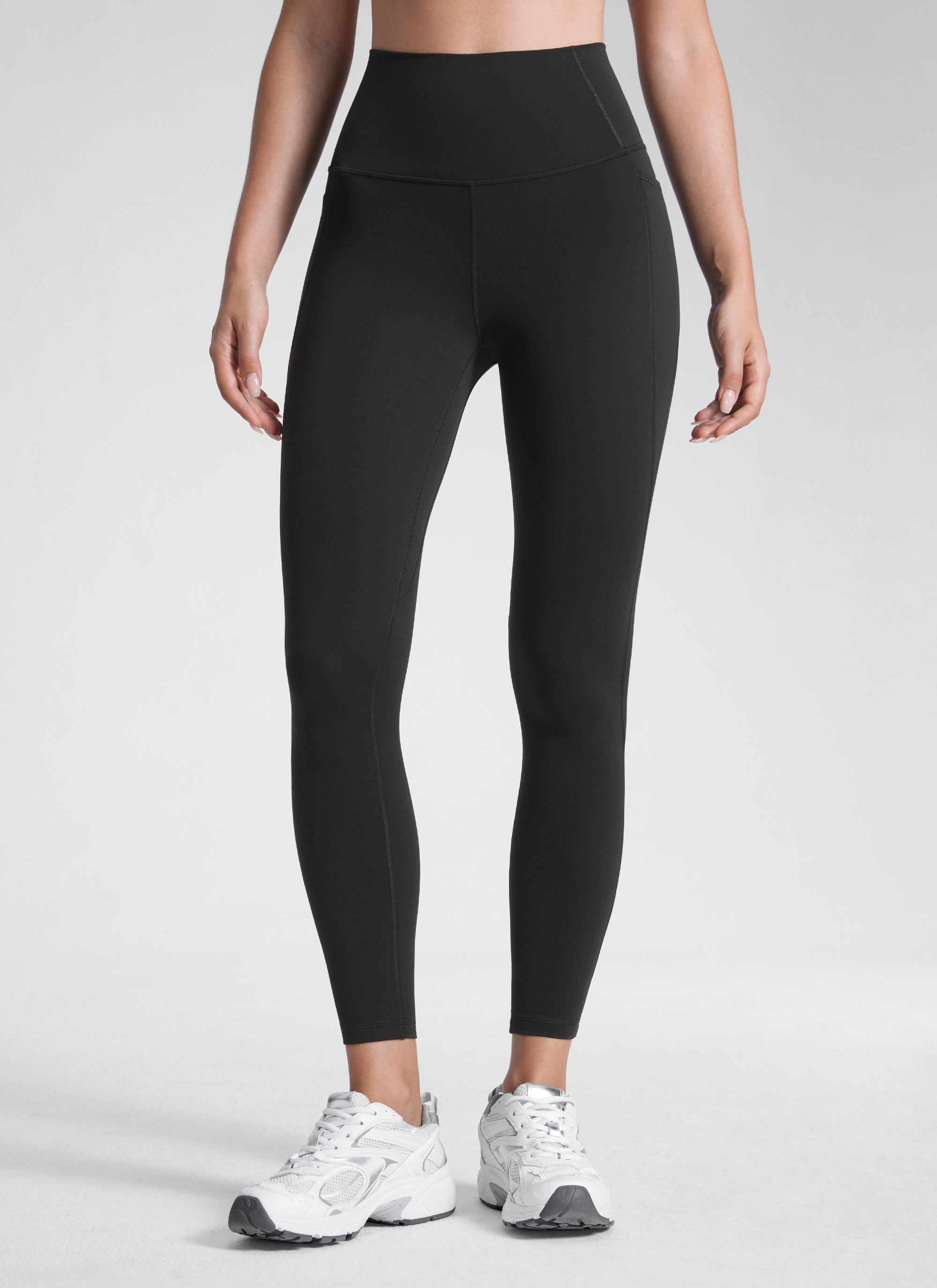 CRZ YOGA Butterluxe Legging con Bolsillos y Cintura Alta para Mujer Marrón Fudge Caliente