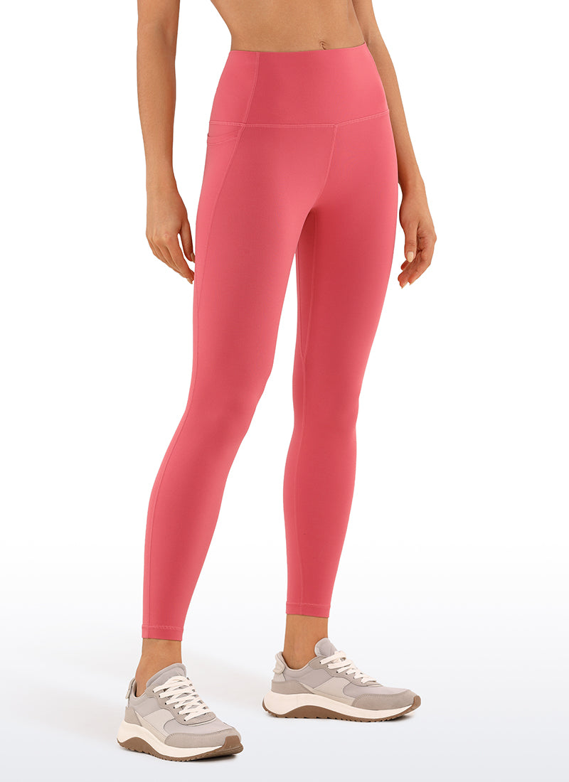 CRZ YOGA Butterluxe Legging con Bolsillos y Cintura Alta para Mujer Polvo De Rosa