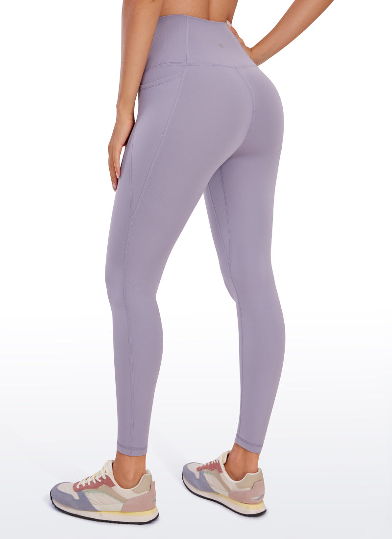 CRZ YOGA Butterluxe Legging con Bolsillos y Cintura Alta para Mujer Lavender Mist