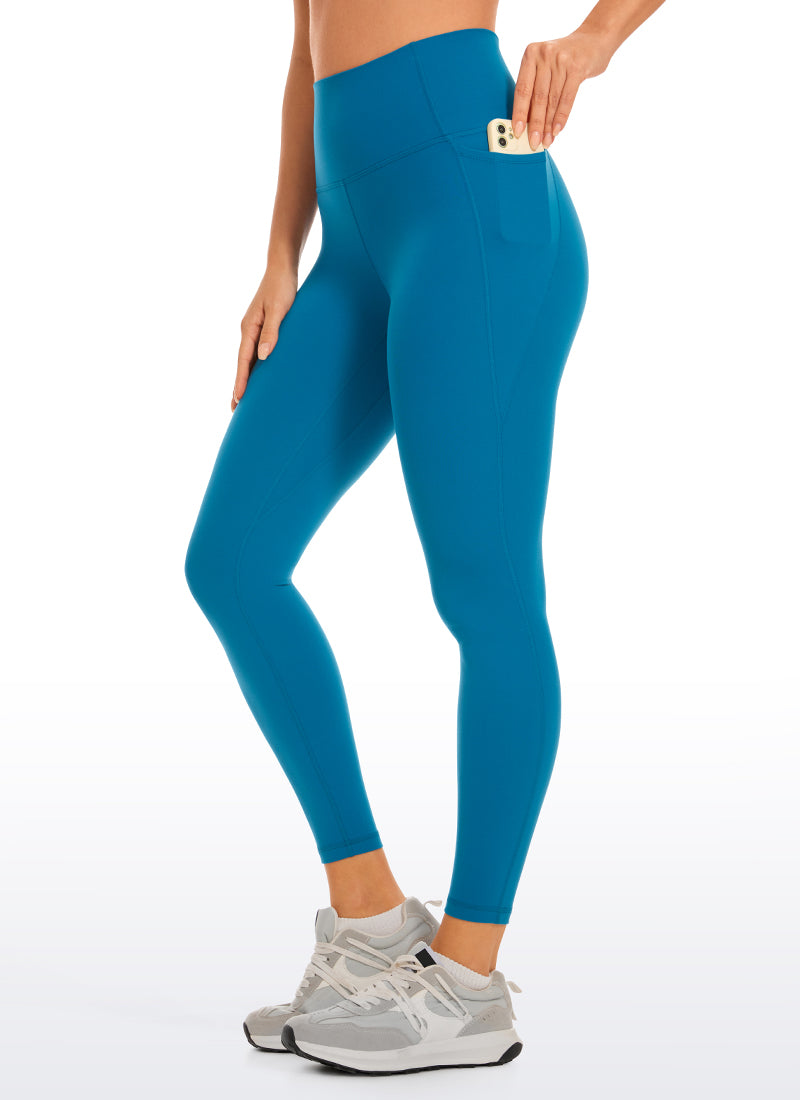 CRZ YOGA Butterluxe Legging con Bolsillos y Cintura Alta para Mujer Azul supersónico