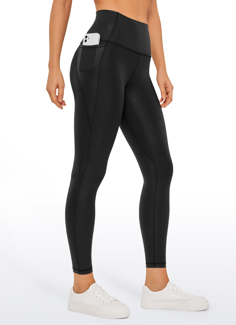 CRZ YOGA Butterluxe Legging con Bolsillos y Cintura Alta para Mujer Negro Clásico