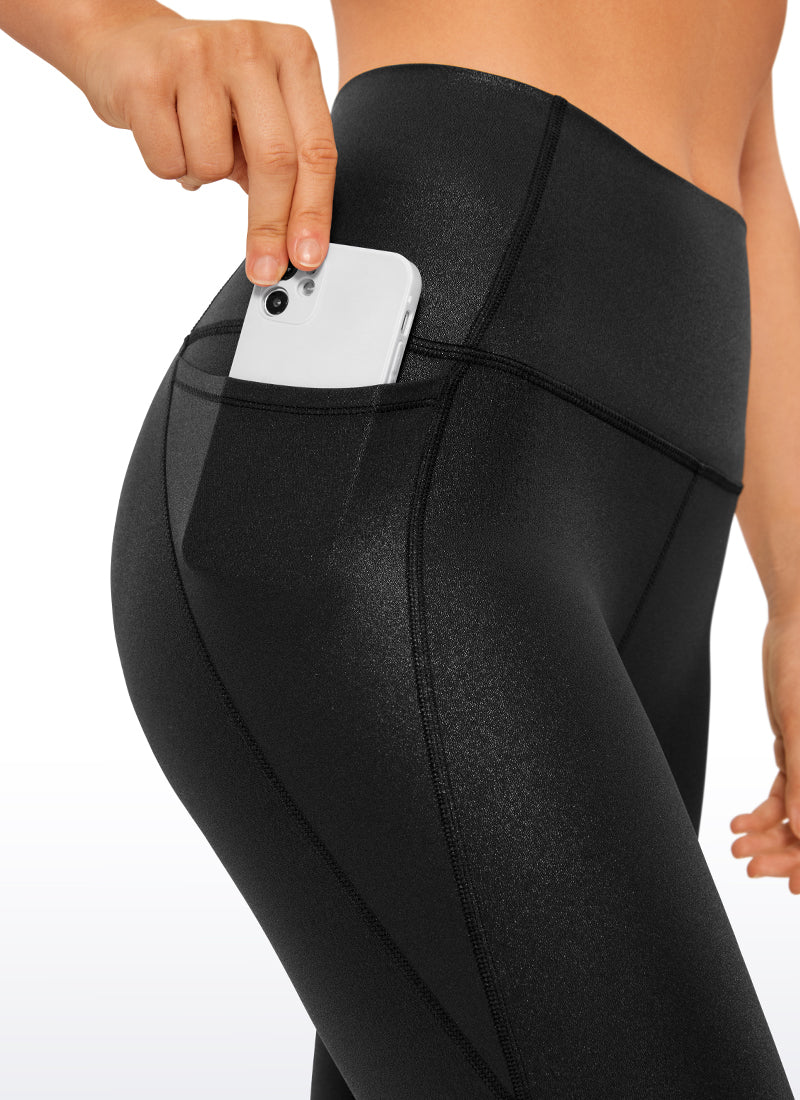 CRZ YOGA Butterluxe Legging con Bolsillos y Cintura Alta para Mujer Negro Clásico
