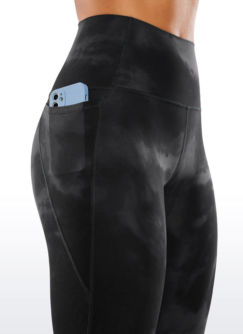 CRZ YOGA Butterluxe Legging con Bolsillos y Cintura Alta para Mujer True Navy