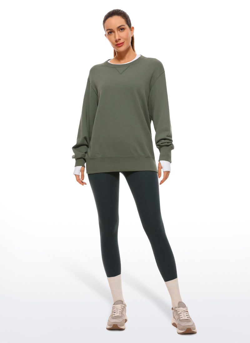 CRZ YOGA Butterluxe Legging con Bolsillos y Cintura Alta para Mujer Verde oscuro