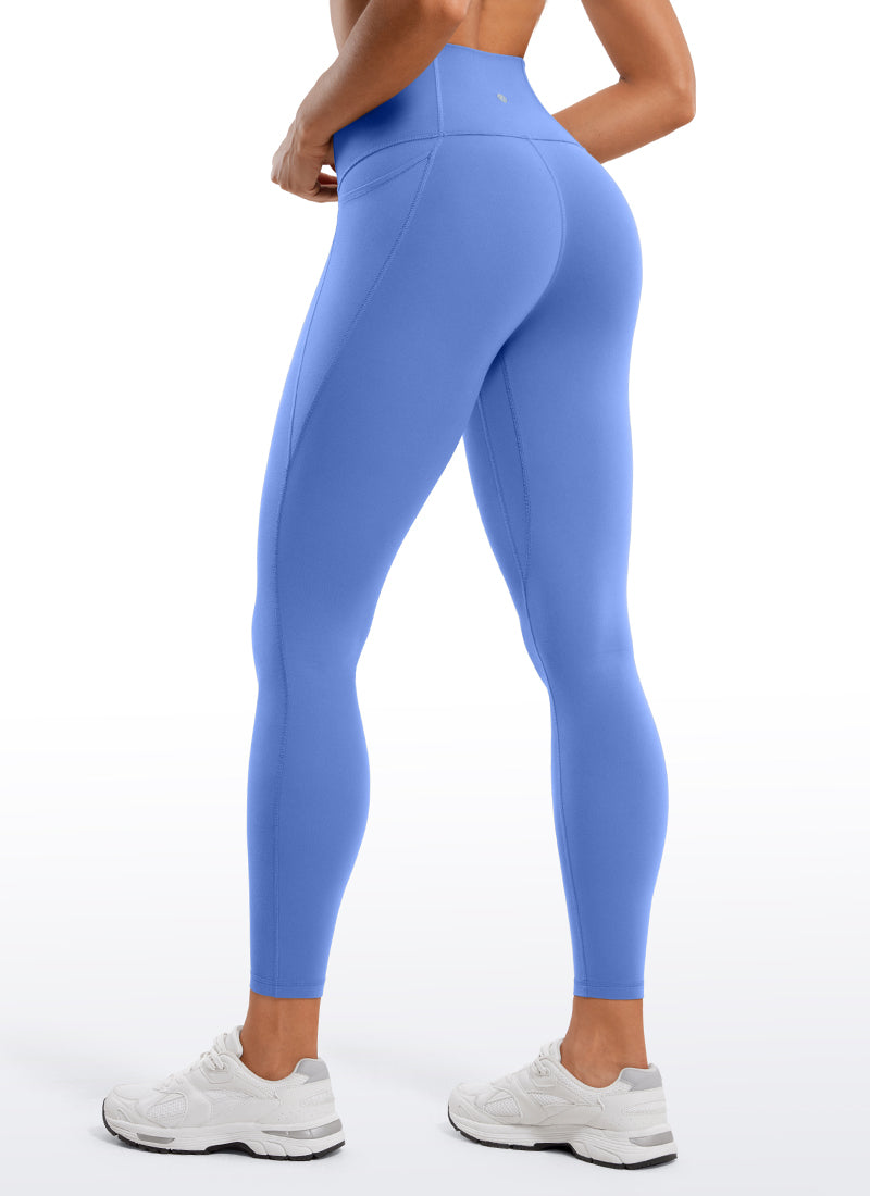 CRZ YOGA Butterluxe Legging con Bolsillos y Cintura Alta para Mujer Añil Salvaje