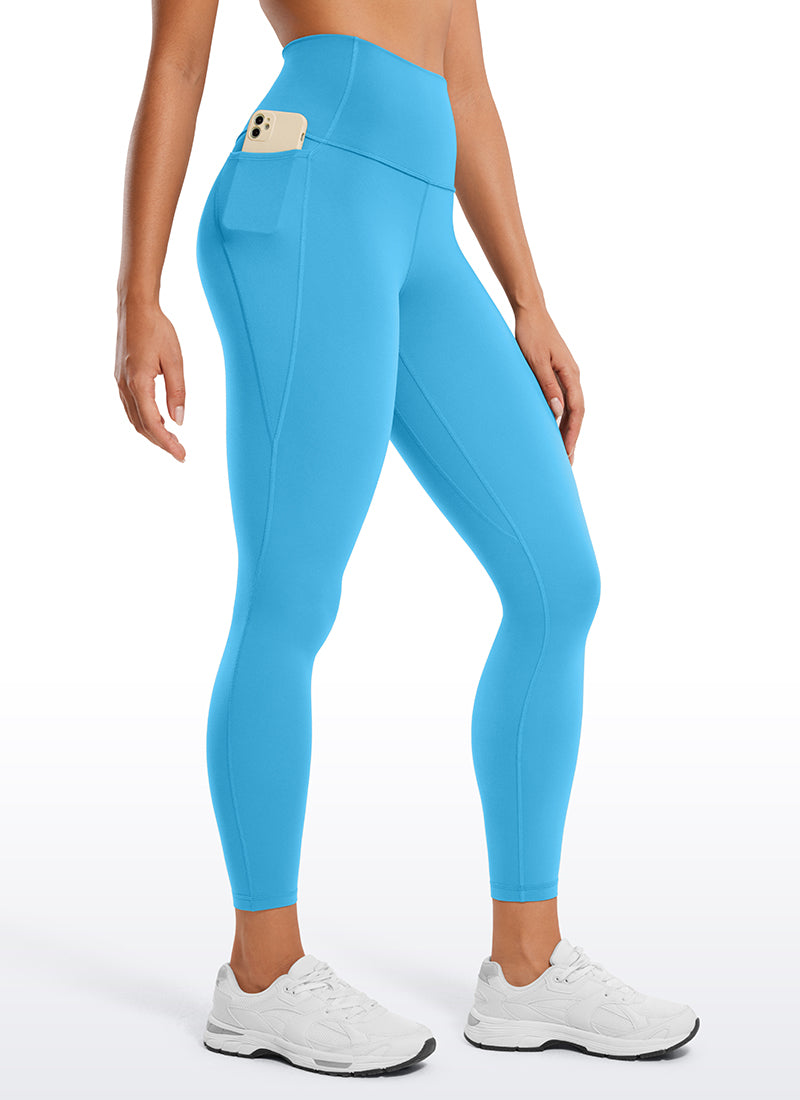 CRZ YOGA Butterluxe Legging con Bolsillos y Cintura Alta para Mujer Kayak Azul