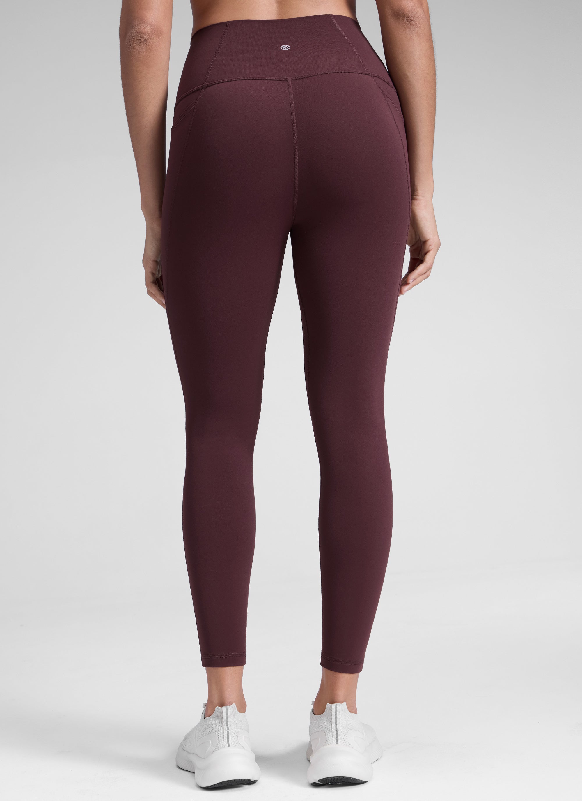 CRZ YOGA Butterluxe Legging con Bolsillos y Cintura Alta para Mujer Ciruela madura