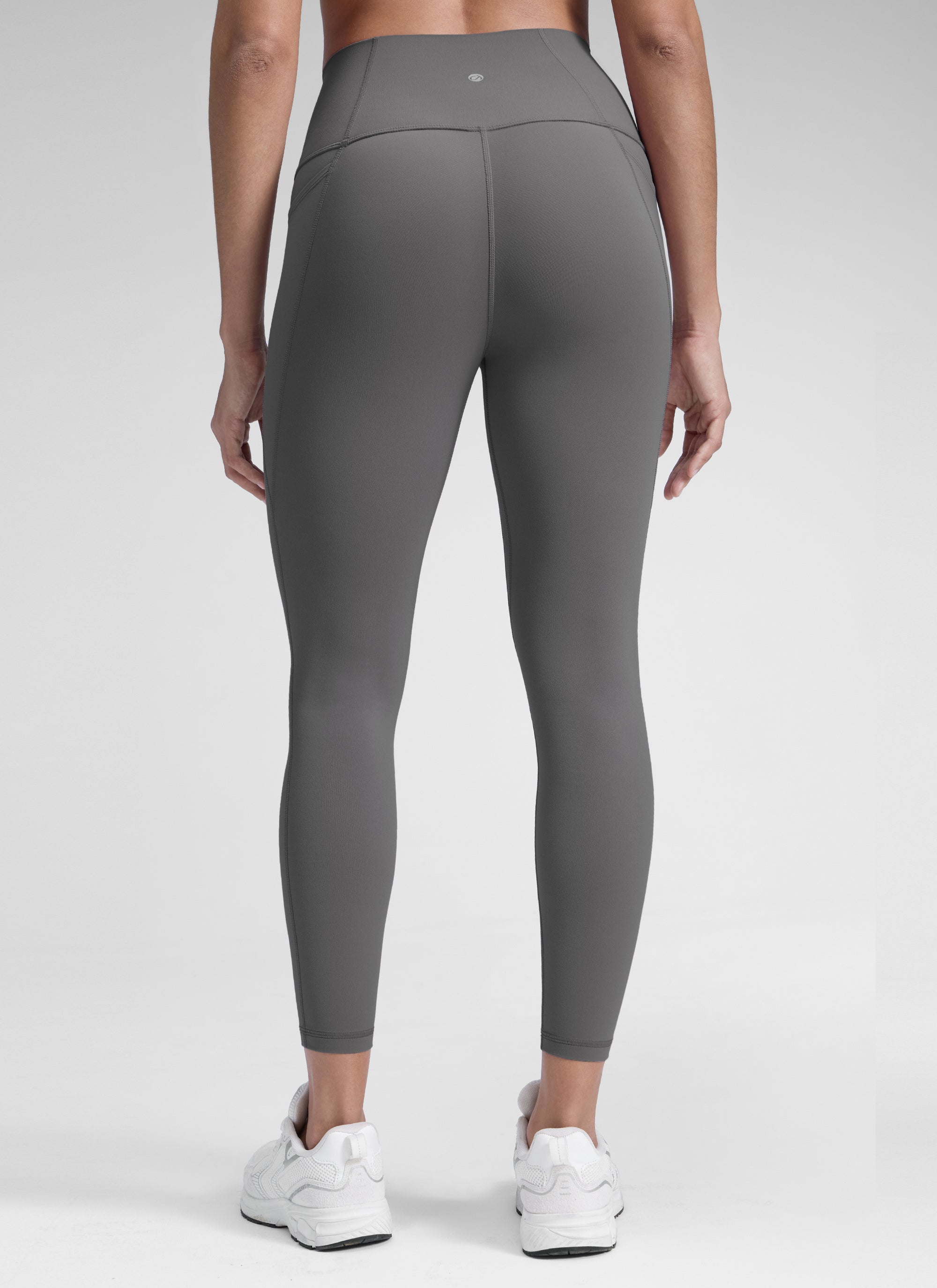 CRZ YOGA Butterluxe Legging con Bolsillos y Cintura Alta para Mujer Gris ceniza