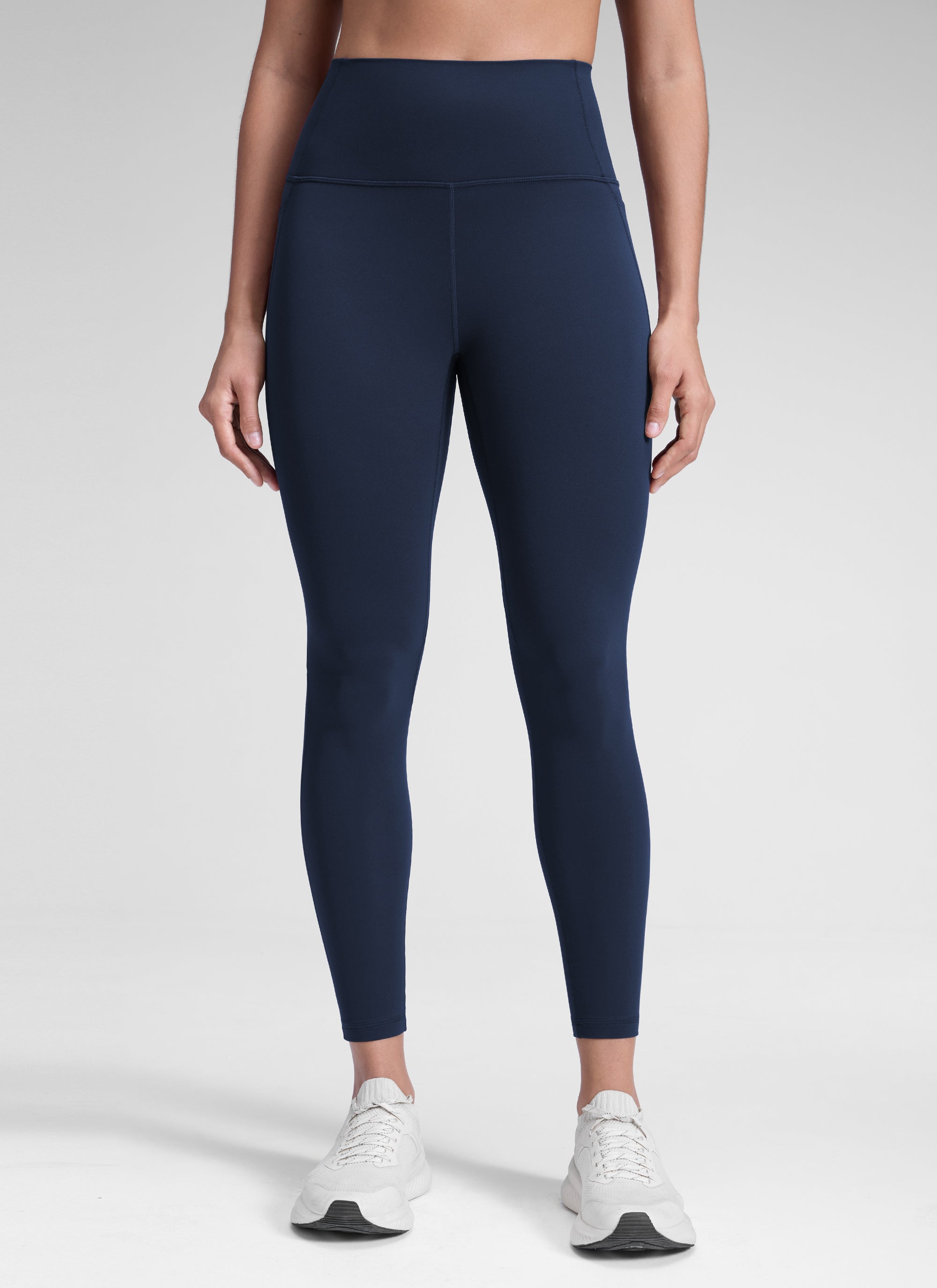 CRZ YOGA Butterluxe Legging con Bolsillos y Cintura Alta para Mujer Azul marino