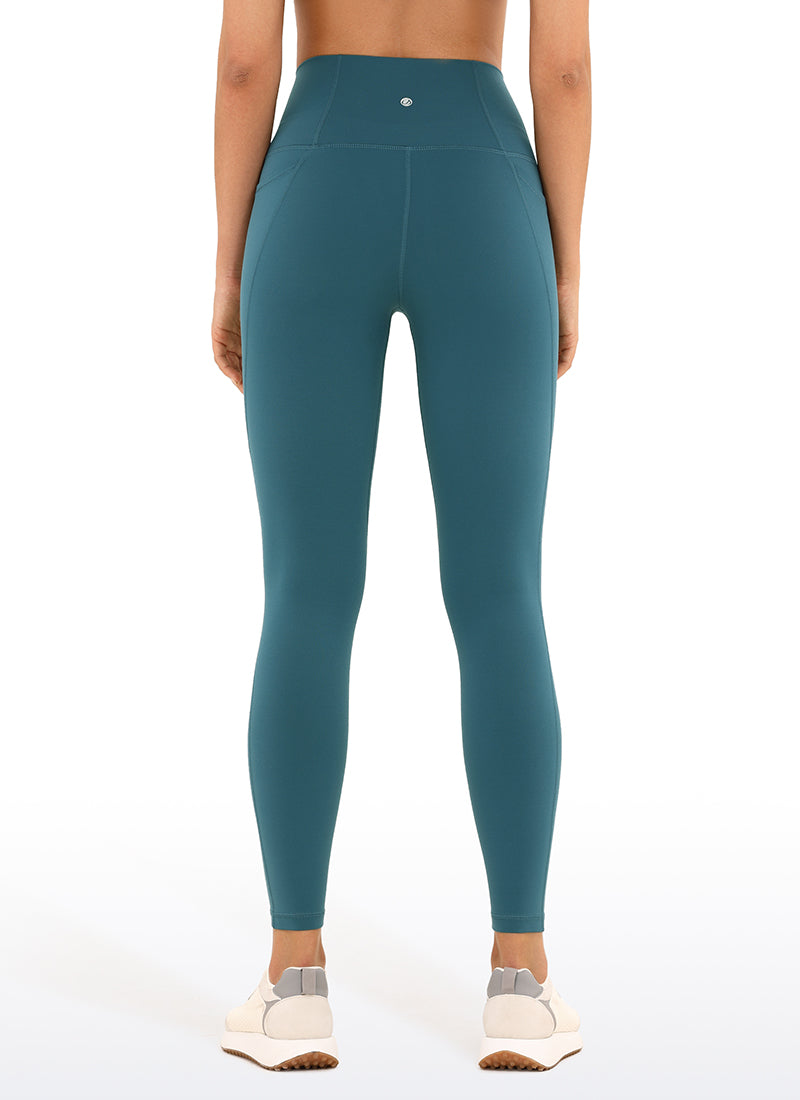 CRZ YOGA Butterluxe Legging con Bolsillos y Cintura Alta para Mujer Azul petróleo
