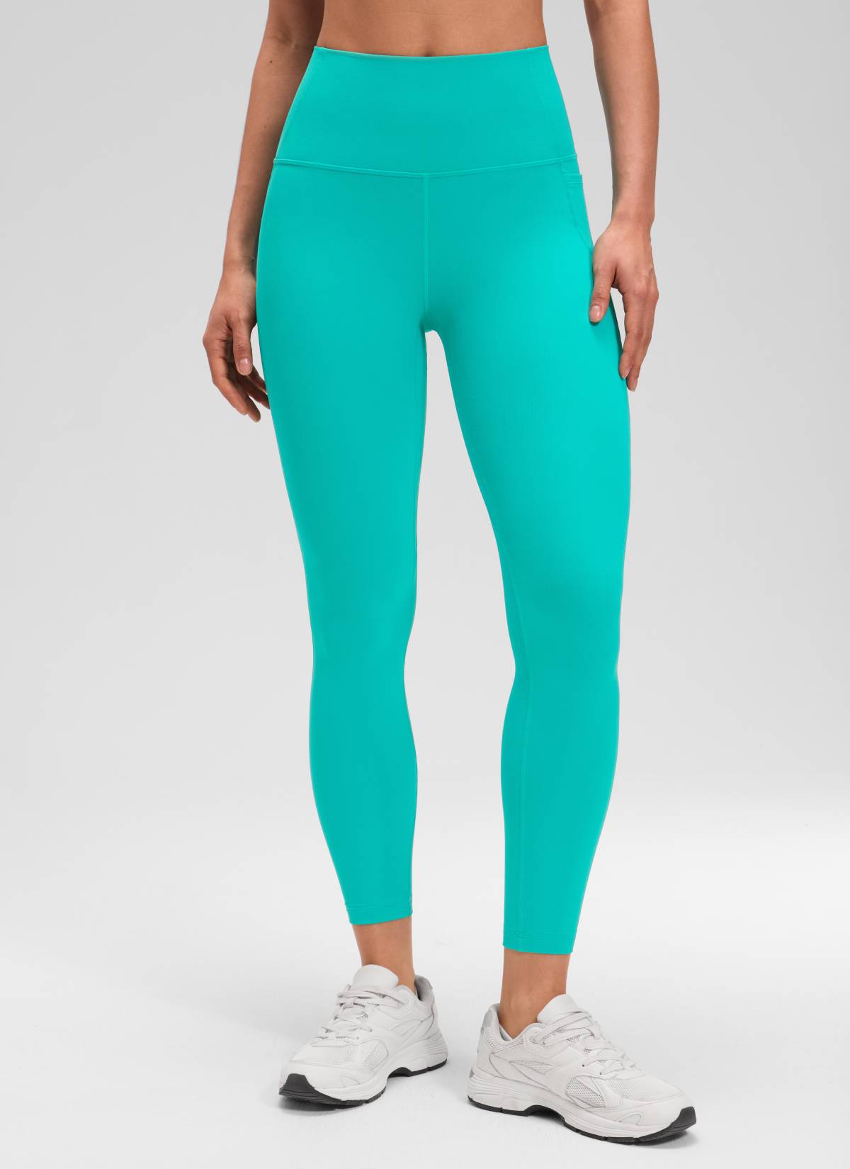 CRZ YOGA Butterluxe Legging con Bolsillos y Cintura Alta para Mujer Trópicos Teal