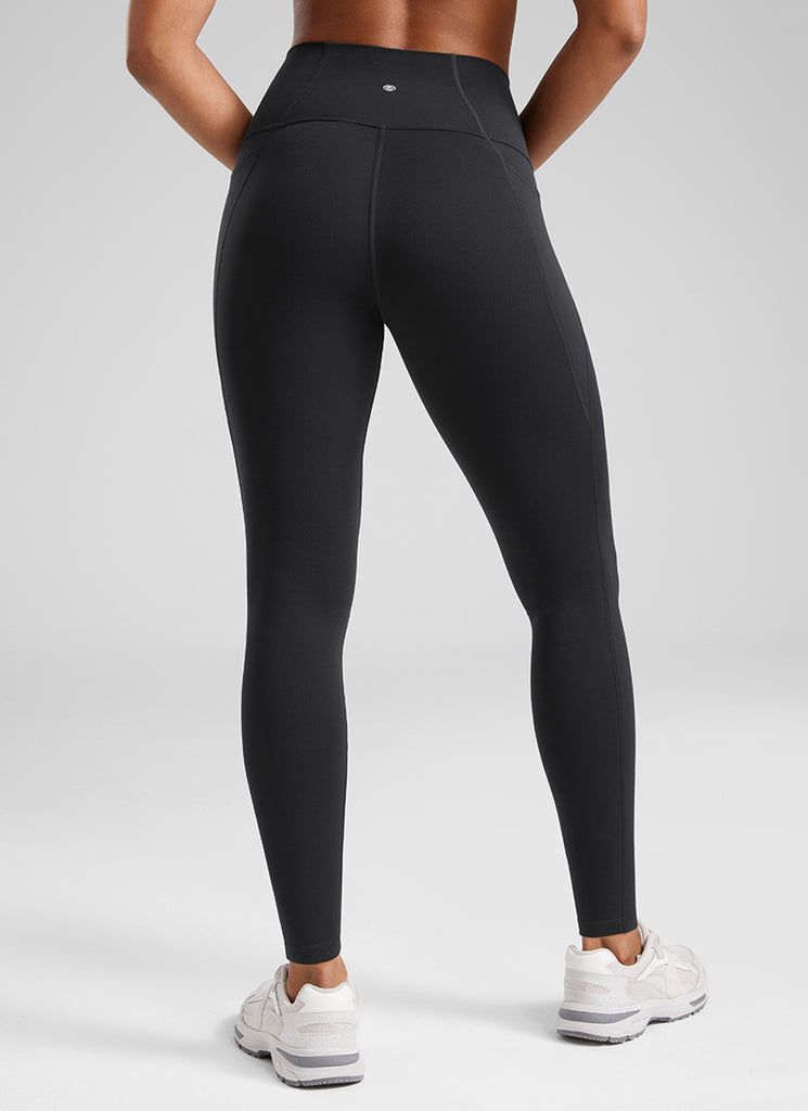 CRZ YOGA Butterluxe Leggings Deportivos con bolsillos de 28 Pulgadas para Mujer Negro