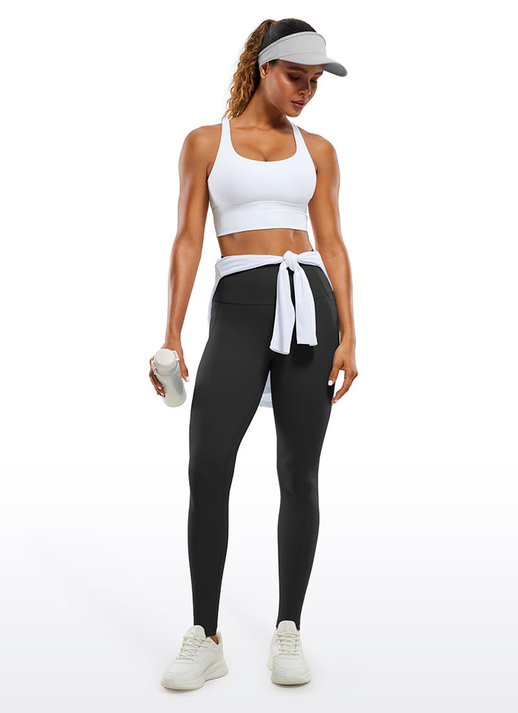 CRZ YOGA Butterluxe Leggings de Bolsillo de 30 Pulgadas para Mujer Negro