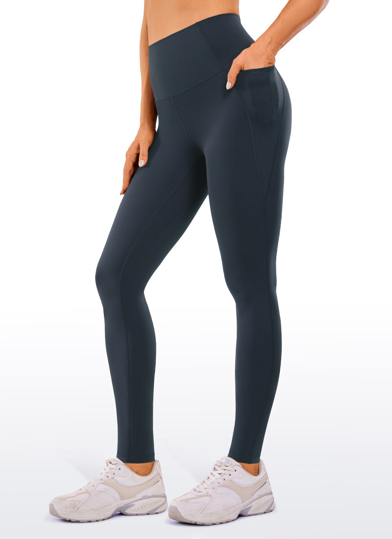 CRZ YOGA Butterluxe Leggings de Bolsillo de 30 Pulgadas para Mujer True Navy