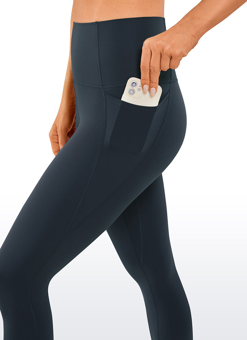 CRZ YOGA Butterluxe Leggings de Bolsillo de 30 Pulgadas para Mujer True Navy