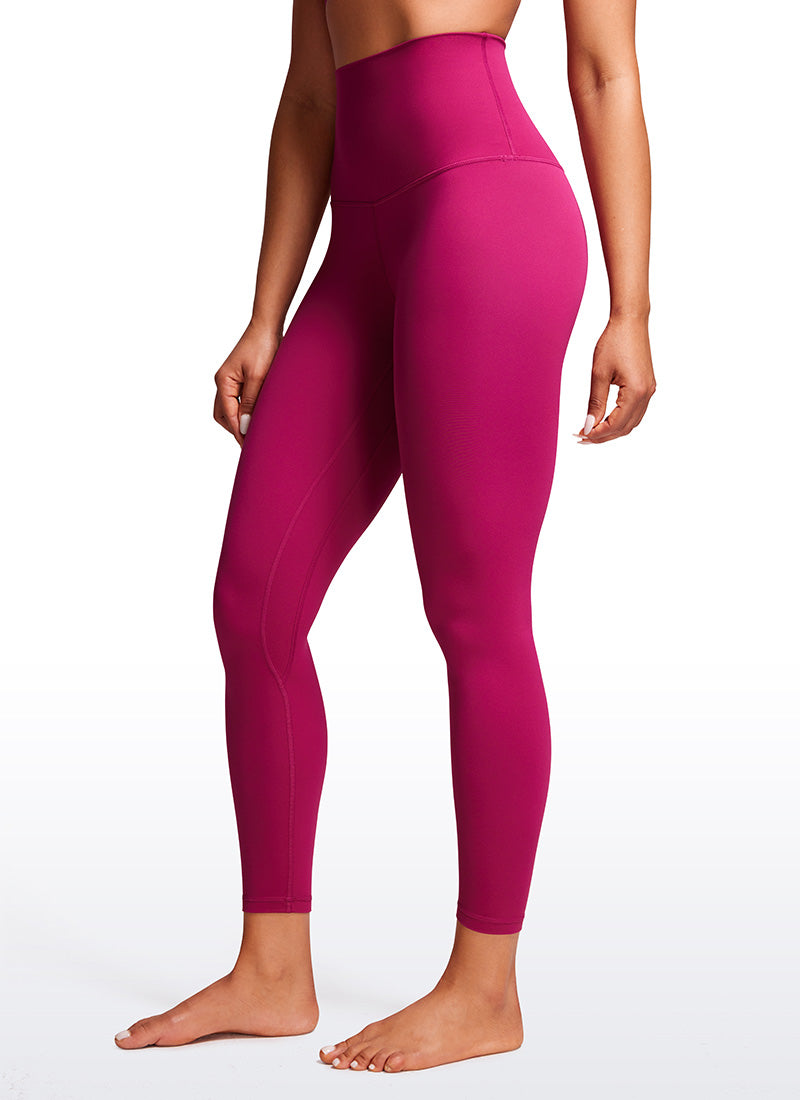 CRZ YOGA Butterluxe Leggings de Tiro Alto de 25 Pulgadas para Mujer Magenta Púrpura