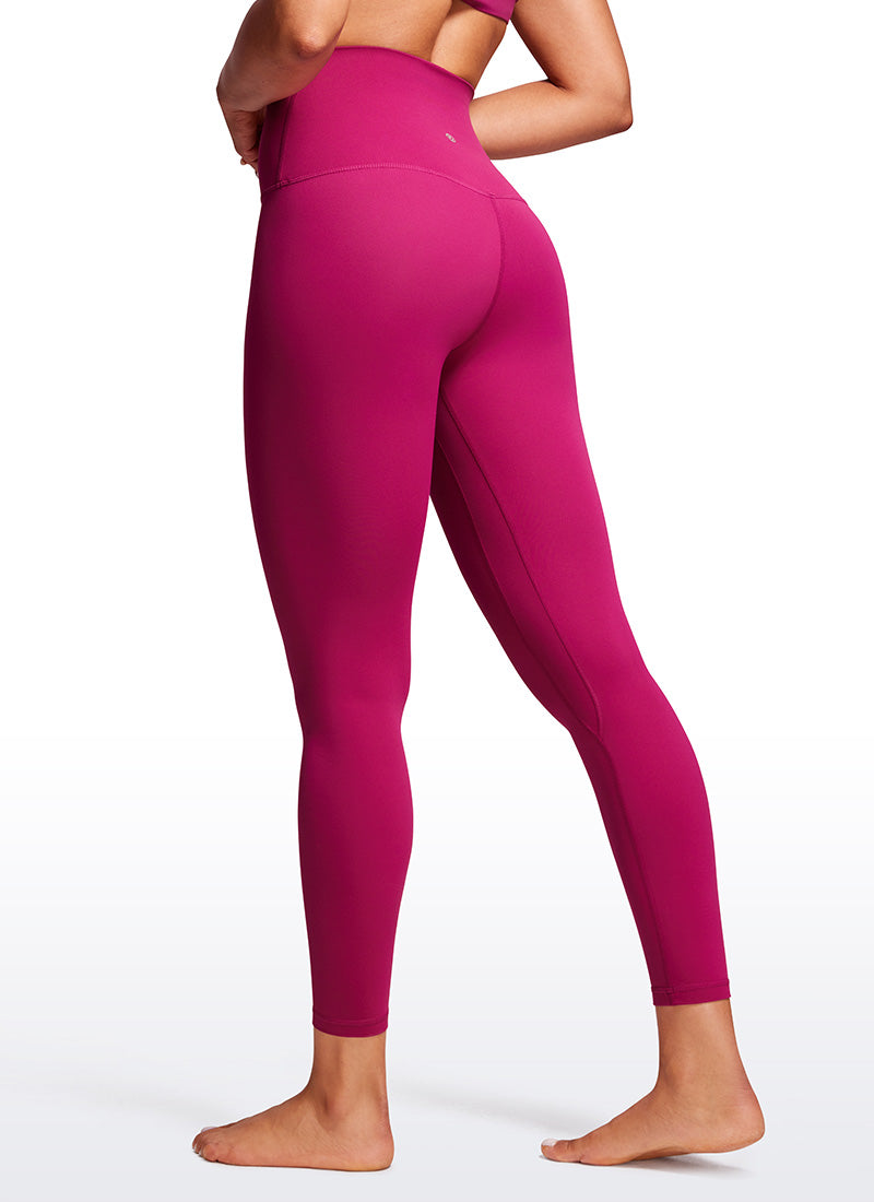 CRZ YOGA Butterluxe Leggings de Tiro Alto de 25 Pulgadas para Mujer Magenta Púrpura