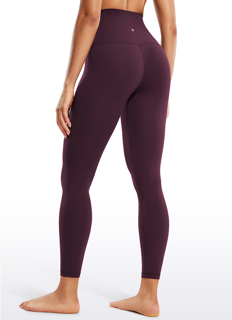 CRZ YOGA Butterluxe Leggings de Tiro Alto de 25 Pulgadas para Mujer Deep Purple
