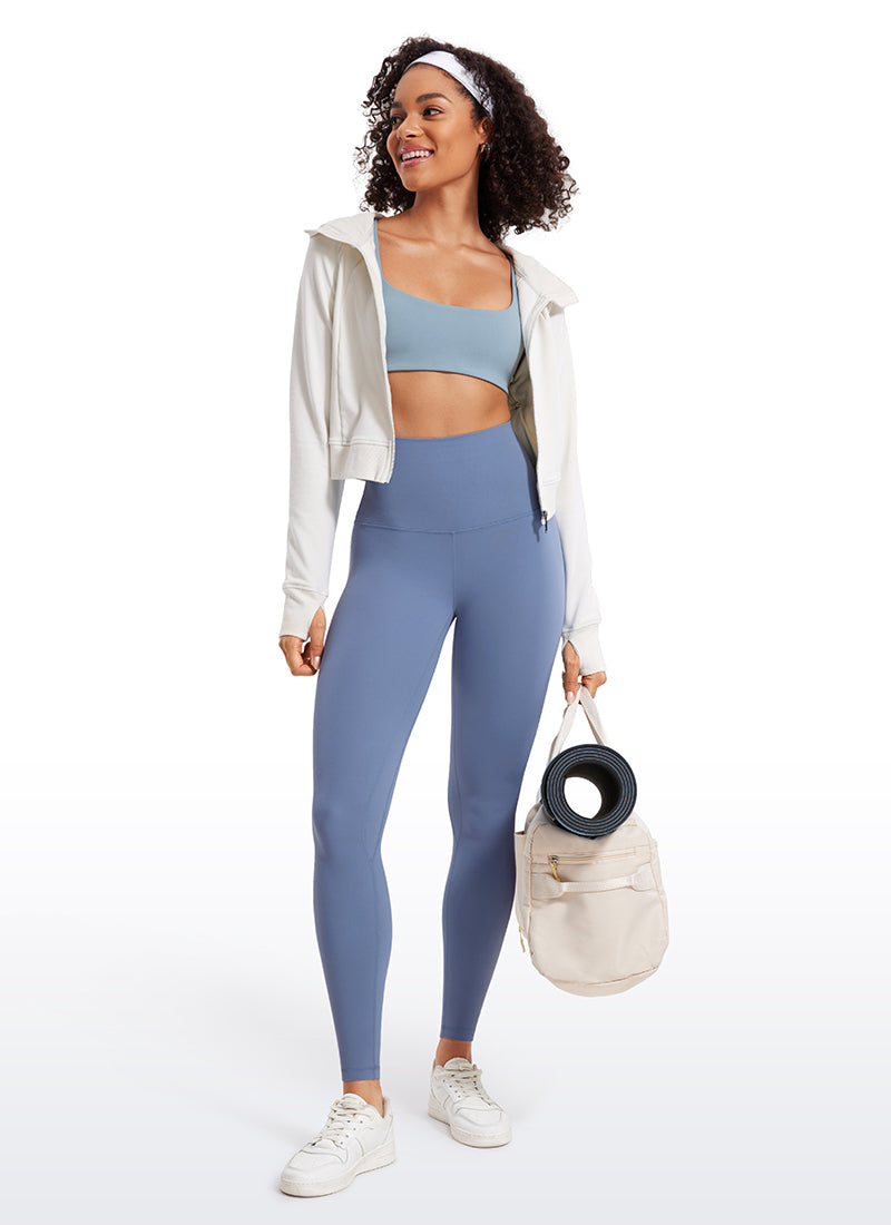 CRZ YOGA Butterluxe Leggings de Yoga de Cintura Alta para Mujer Oasis Azul