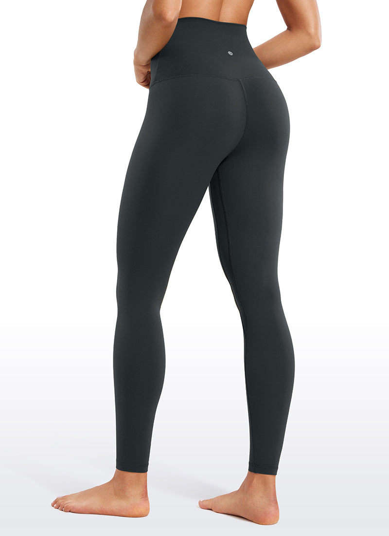 CRZ YOGA Butterluxe Leggings de Yoga de Cintura Alta para Mujer Melanita