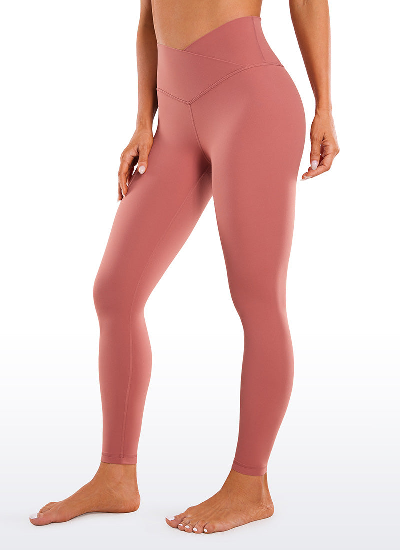 CRZ YOGA Butterluxe Leggings con Cintura Cruzada en V para Mujer Gavanza