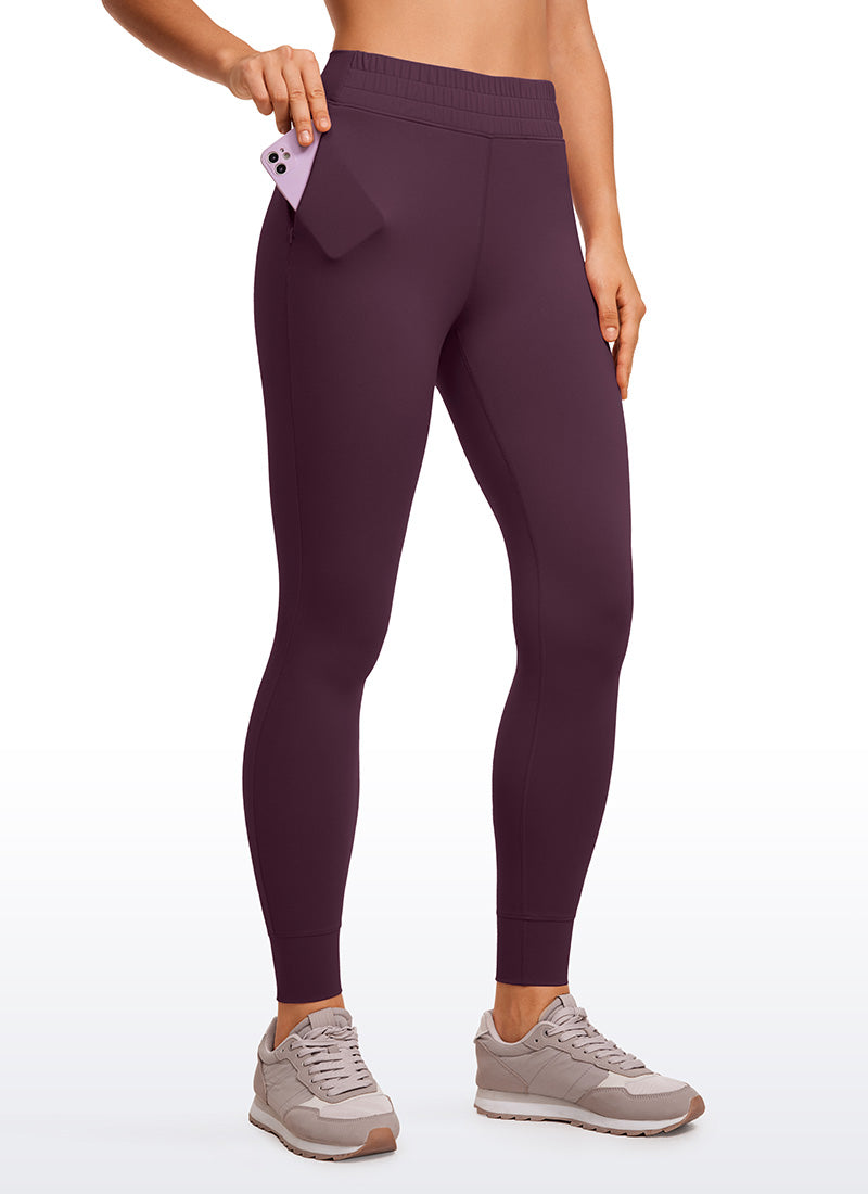 CRZ YOGA Mujeres Joggers Alta Cintura Butterluxe 27 pulg. Deep Purple