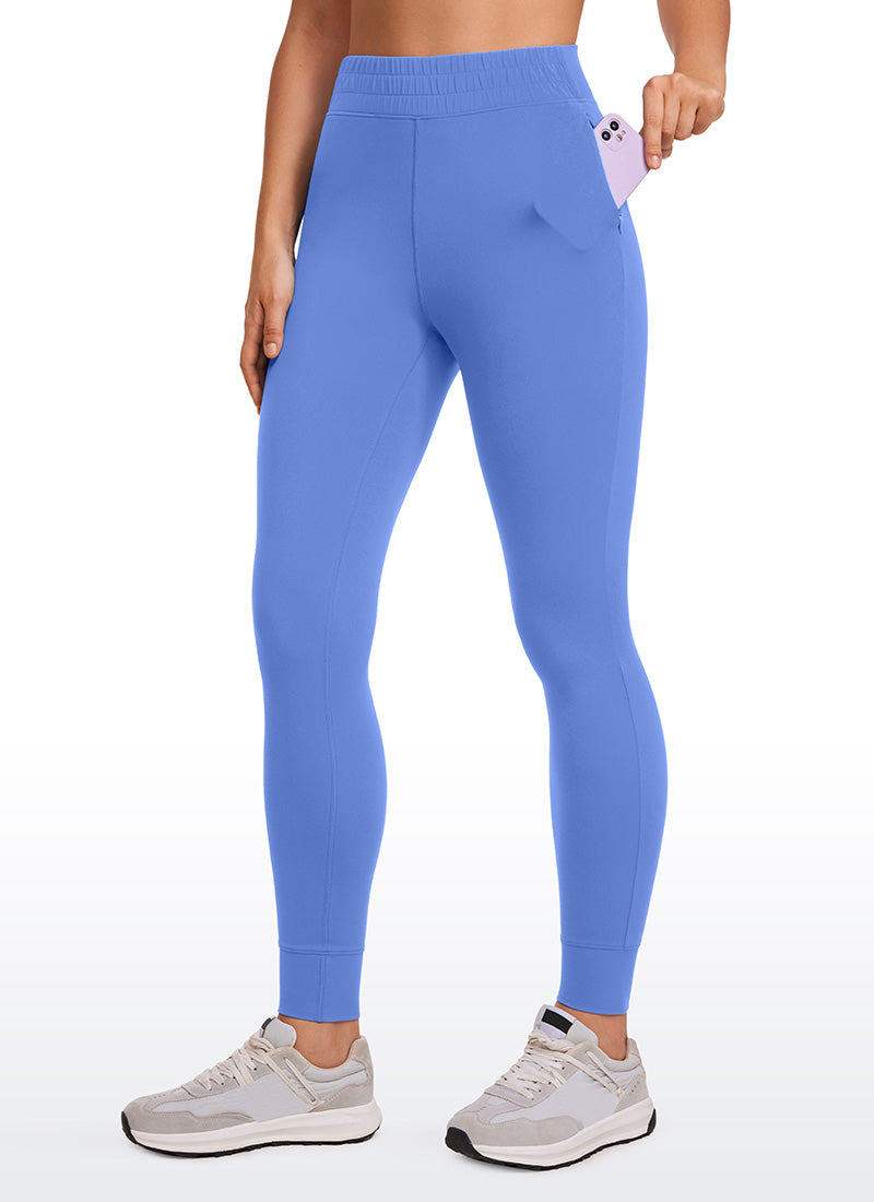 CRZ YOGA Mujeres Joggers Alta Cintura Butterluxe 27 pulg. Añil Salvaje