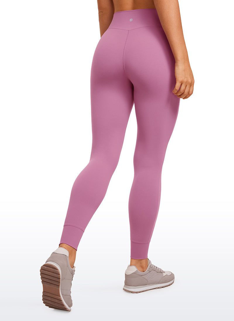 CRZ YOGA Mujeres Joggers Alta Cintura Butterluxe 27 pulg. Polvo de Terciopelo