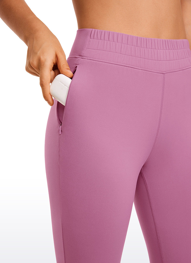 CRZ YOGA Mujeres Joggers Alta Cintura Butterluxe 27 pulg. Polvo de Terciopelo