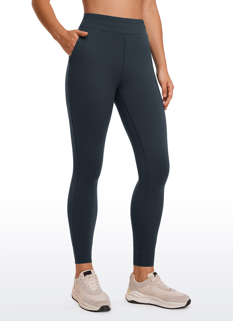CRZ YOGA Mujeres Joggers Alta Cintura Butterluxe 27 pulg. True Navy