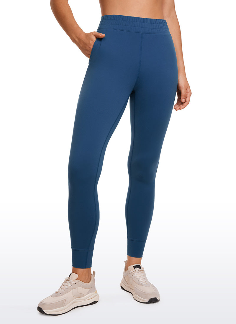 CRZ YOGA Mujeres Joggers Alta Cintura Butterluxe 27 pulg. MARFIL FRANCÉS