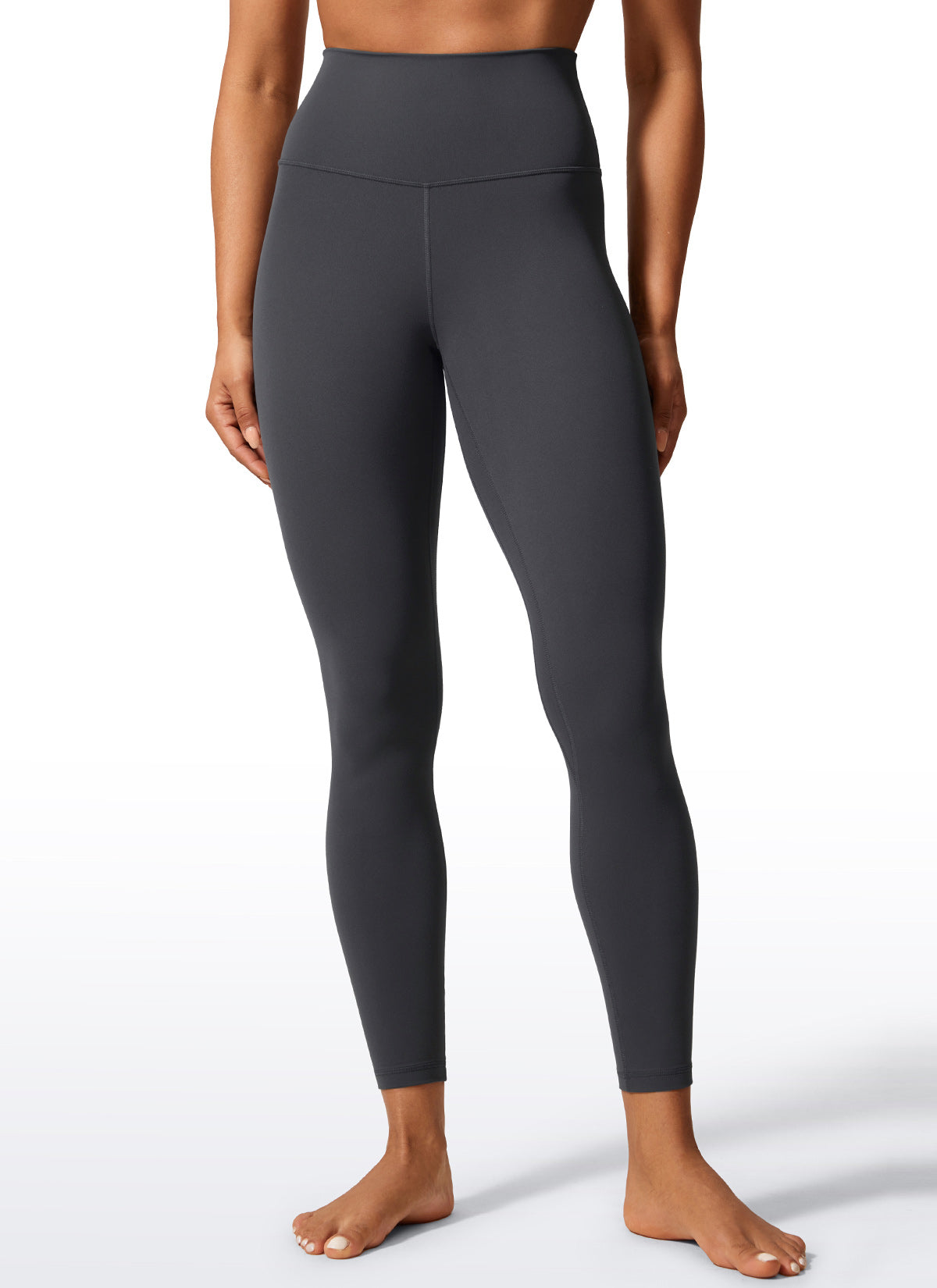 CRZ YOGA Butterlift Leggings de Yoga de 25 Pulgadas para Mujer Gris misterioso