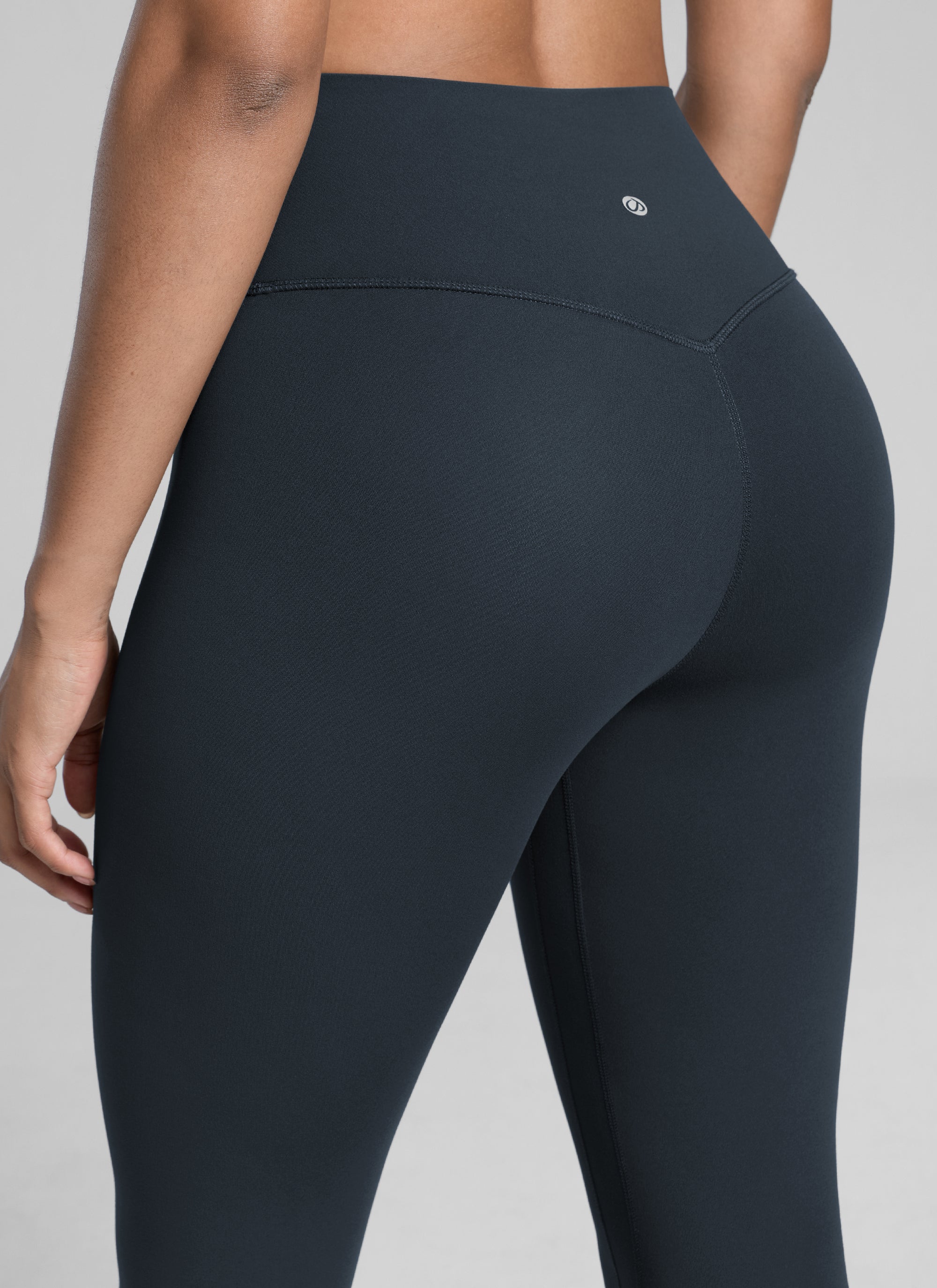 CRZ YOGA Butterlift Leggings de Yoga de 25 Pulgadas para Mujer True Navy