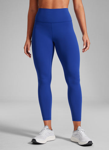 CRZ YOGA Butterlift Leggings de Yoga de 25 Pulgadas para Mujer Azul Ondulante