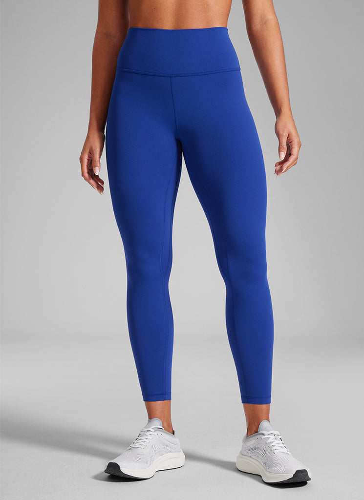 CRZ YOGA Butterlift Leggings de Yoga de 25 Pulgadas para Mujer Azul Ondulante
