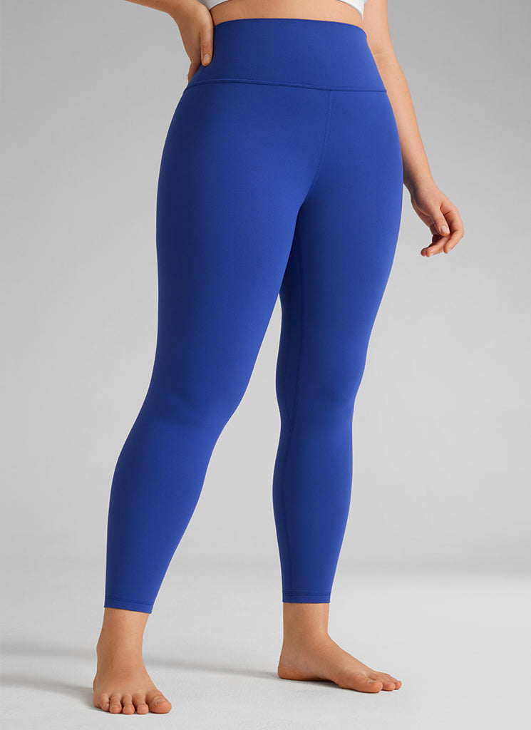 CRZ YOGA Butterlift Leggings de Yoga de 25 Pulgadas para Mujer Azul Ondulante