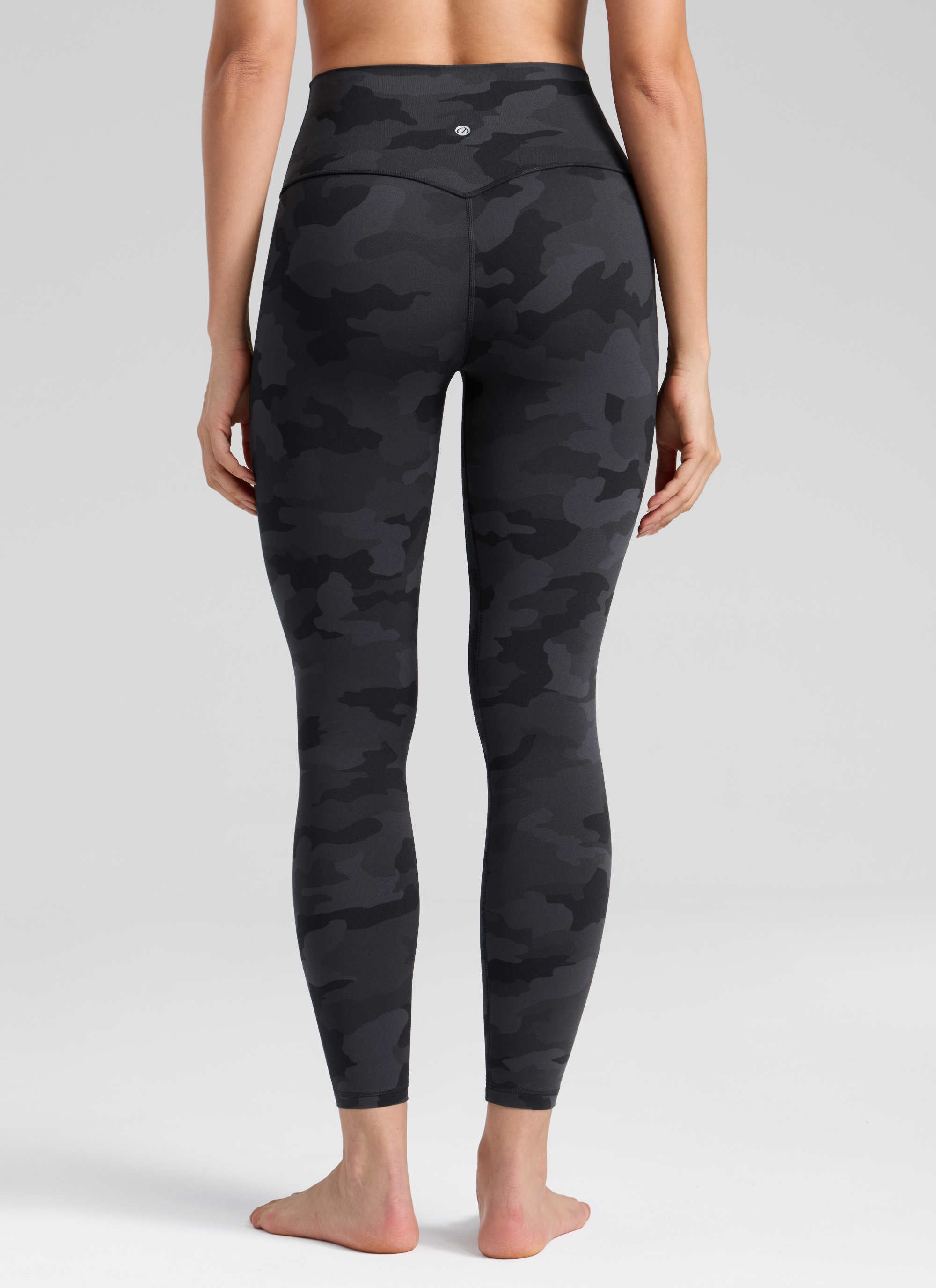 CRZ YOGA Butterlift Leggings de Yoga de 25 Pulgadas para Mujer Gris oscuro Camuflaje 2
