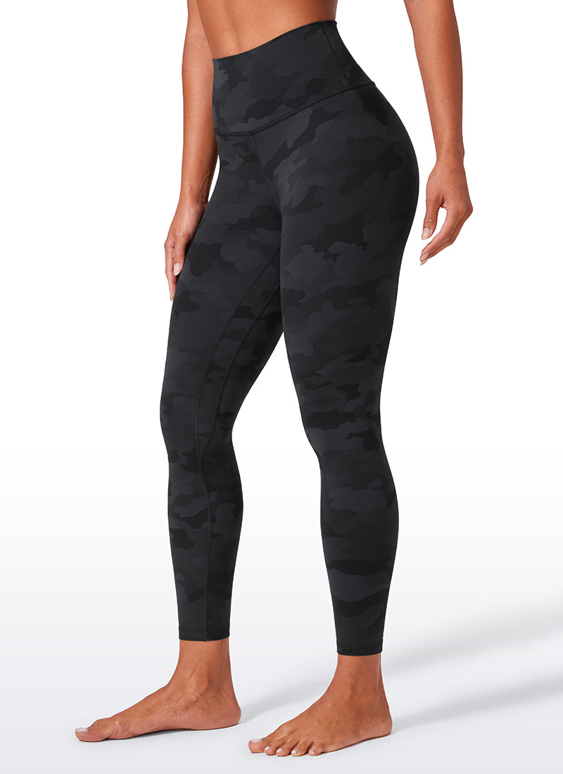 CRZ YOGA Butterlift Leggings de Yoga de 25 Pulgadas para Mujer Gris oscuro Camuflaje 2