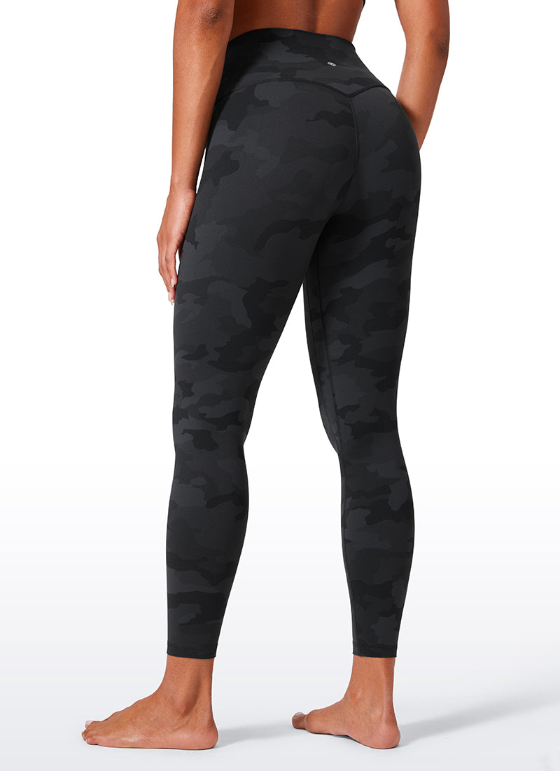 CRZ YOGA Butterlift Leggings de Yoga de 25 Pulgadas para Mujer Gris oscuro Camuflaje 2