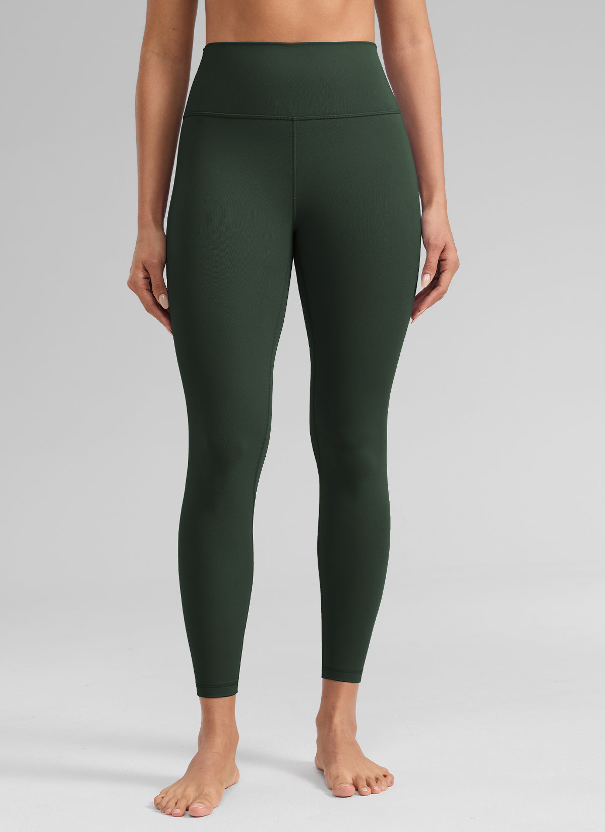 CRZ YOGA Butterlift Leggings de Yoga de 25 Pulgadas para Mujer Leyenda Verde