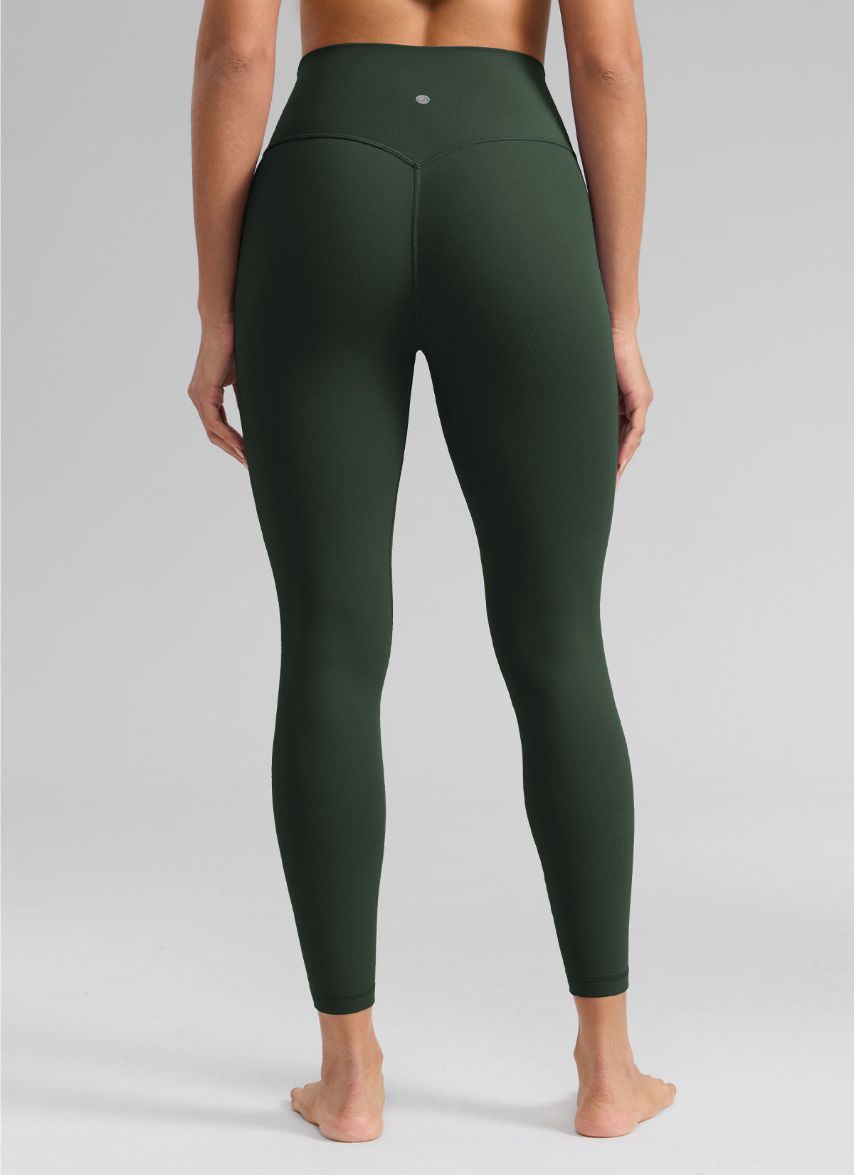 CRZ YOGA Butterlift Leggings de Yoga de 25 Pulgadas para Mujer Leyenda Verde