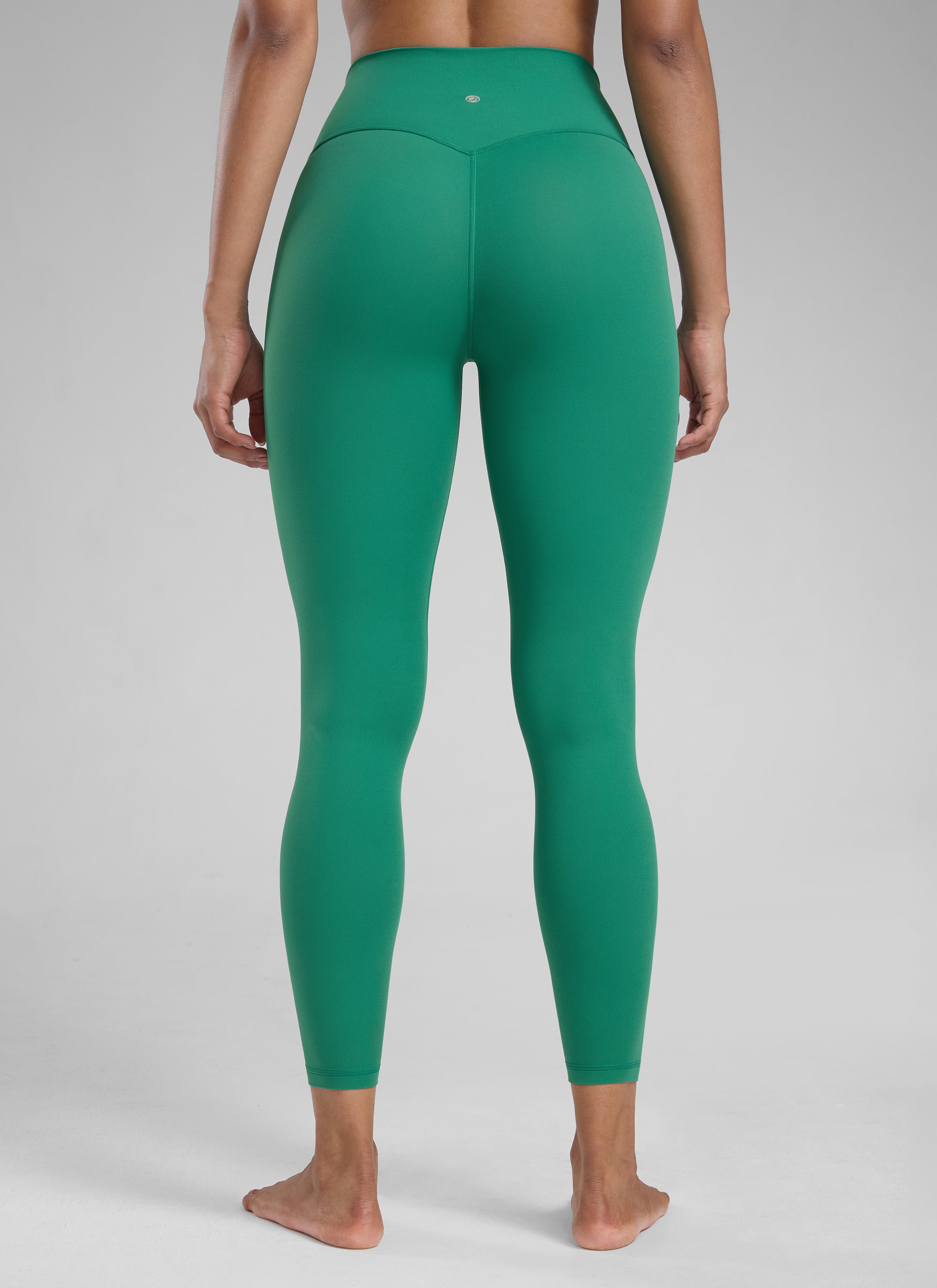 CRZ YOGA Butterlift Leggings de Yoga de 25 Pulgadas para Mujer Verde Cascadia