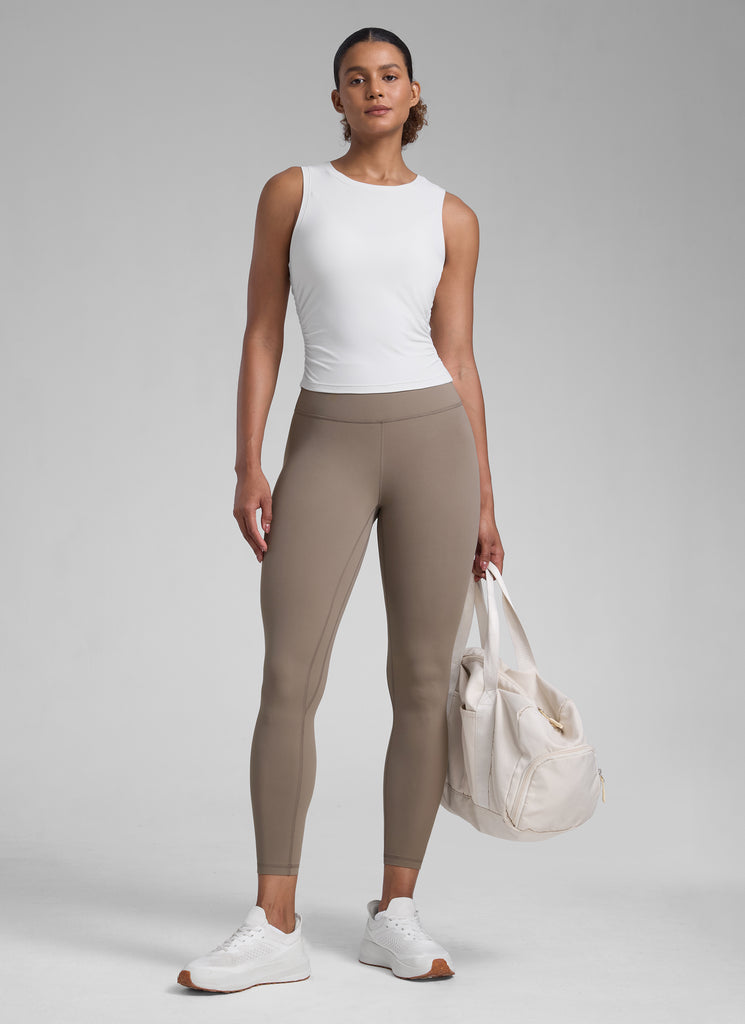 CRZ YOGA Butterlift Leggings de Yoga de 25 Pulgadas para Mujer Creamy Latte