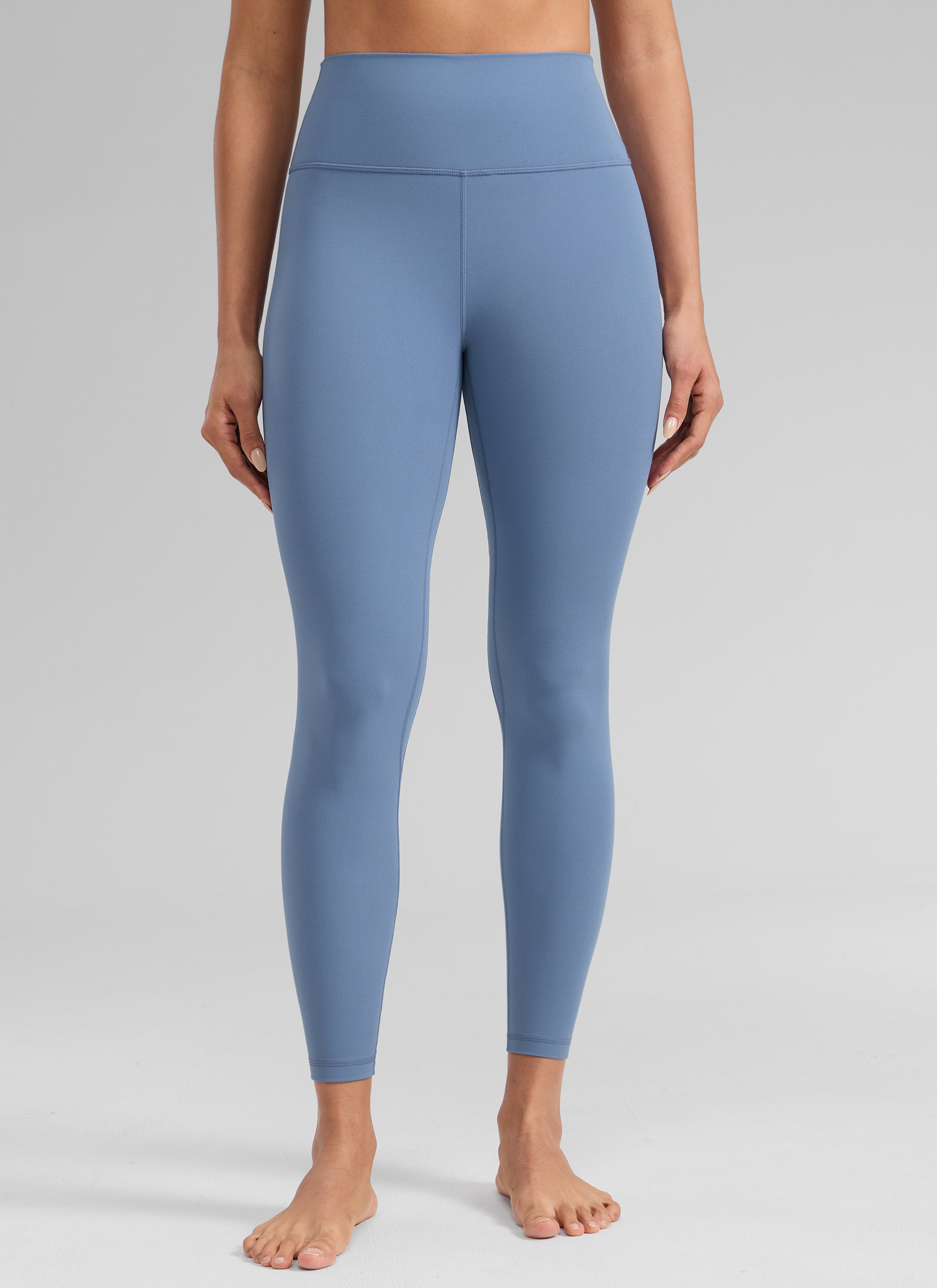 CRZ YOGA Butterlift Leggings de Yoga de 25 Pulgadas para Mujer Denim lavado