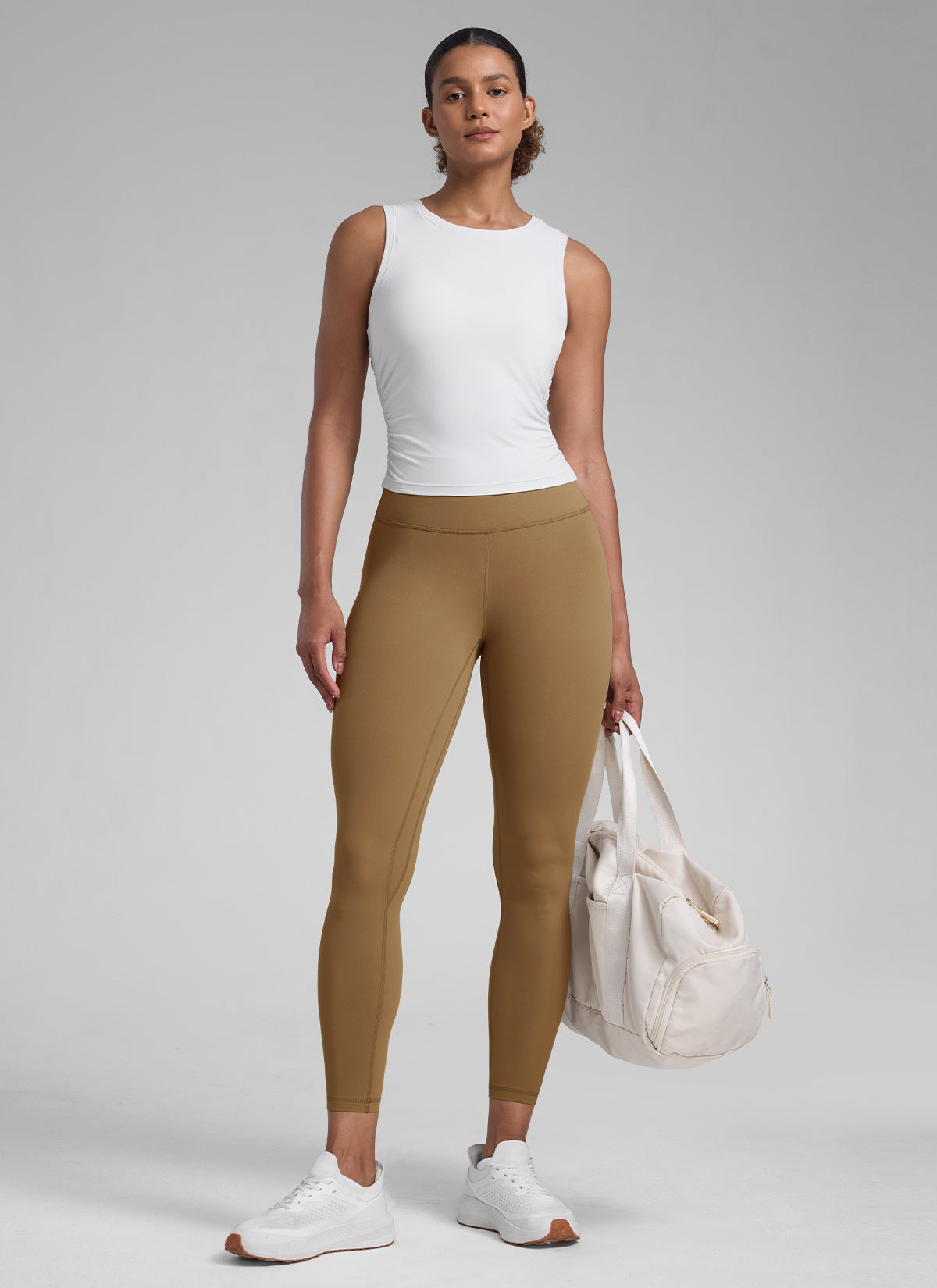 CRZ YOGA Butterlift Leggings de Yoga de 25 Pulgadas para Mujer Pimienta de Jamaica