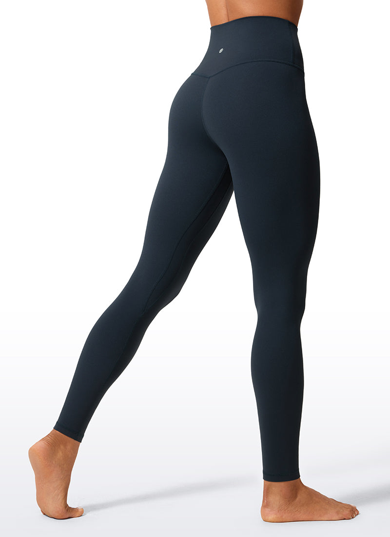 CRZ YOGA Butterlift Leggings con Efecto Mariposa y Tiro Alto para Mujer True Navy