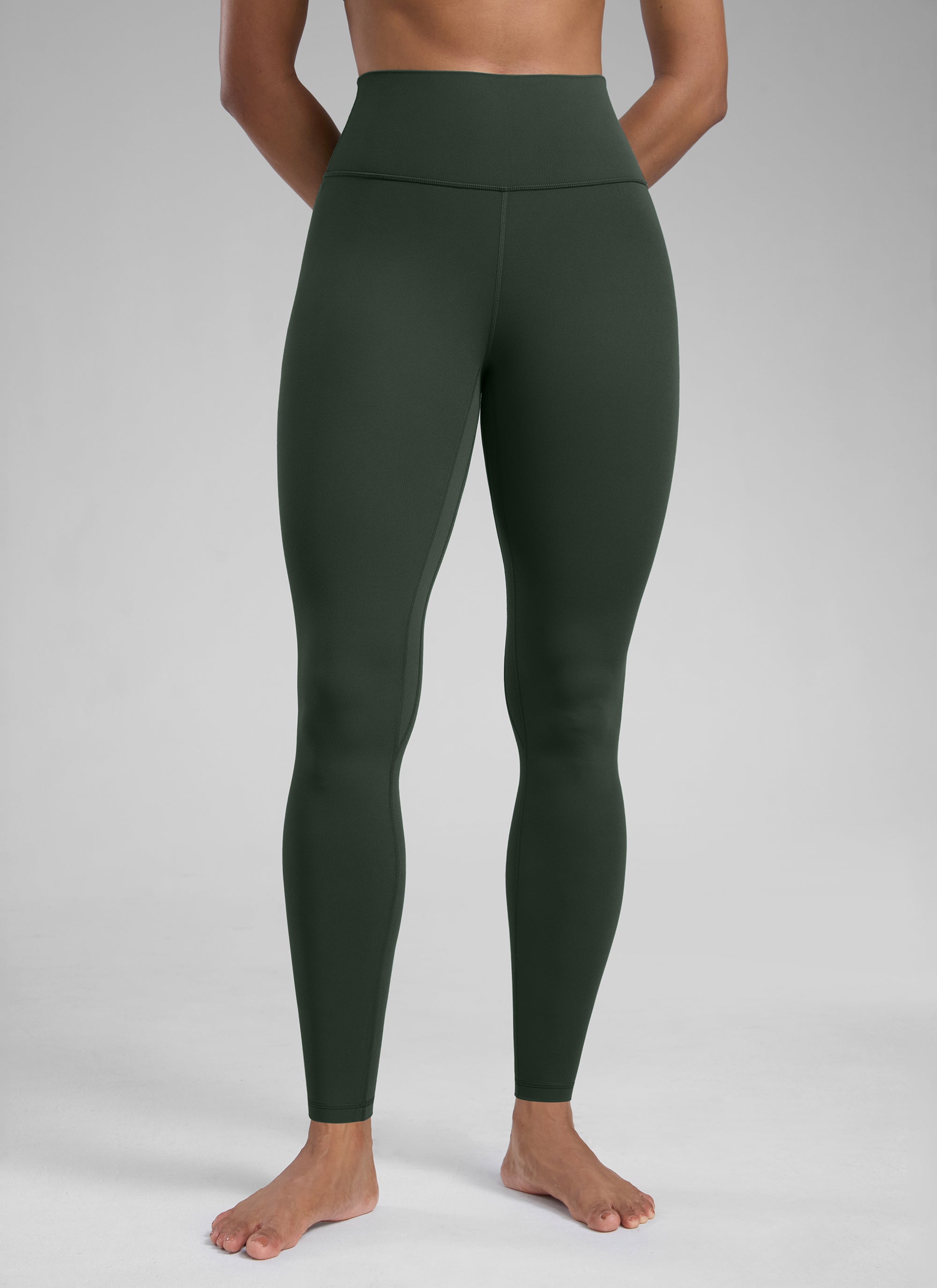 CRZ YOGA Butterlift Leggings con Efecto Mariposa y Tiro Alto para Mujer Leyenda Verde