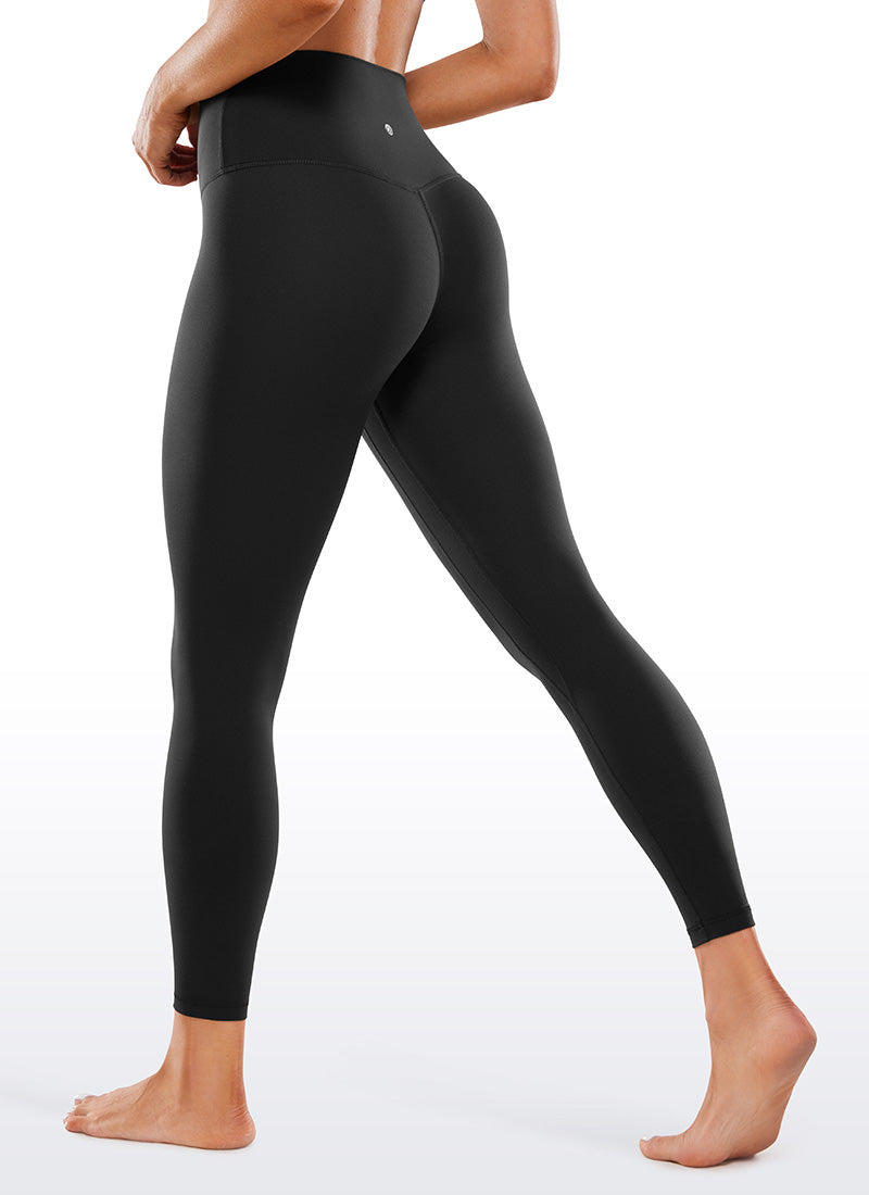 CRZ YOGA Butterluxe Leggings con Doble Costura para Mujer Negro